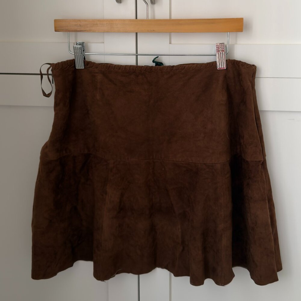Ralph Lauren Suede Skirt
